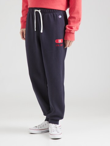 Champion Authentic Athletic Apparel Tapered Hose in Blau: Vorderseite