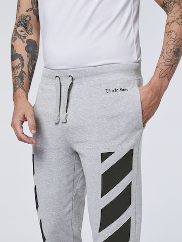 UNCLE SAM Tapered Pants in Grey