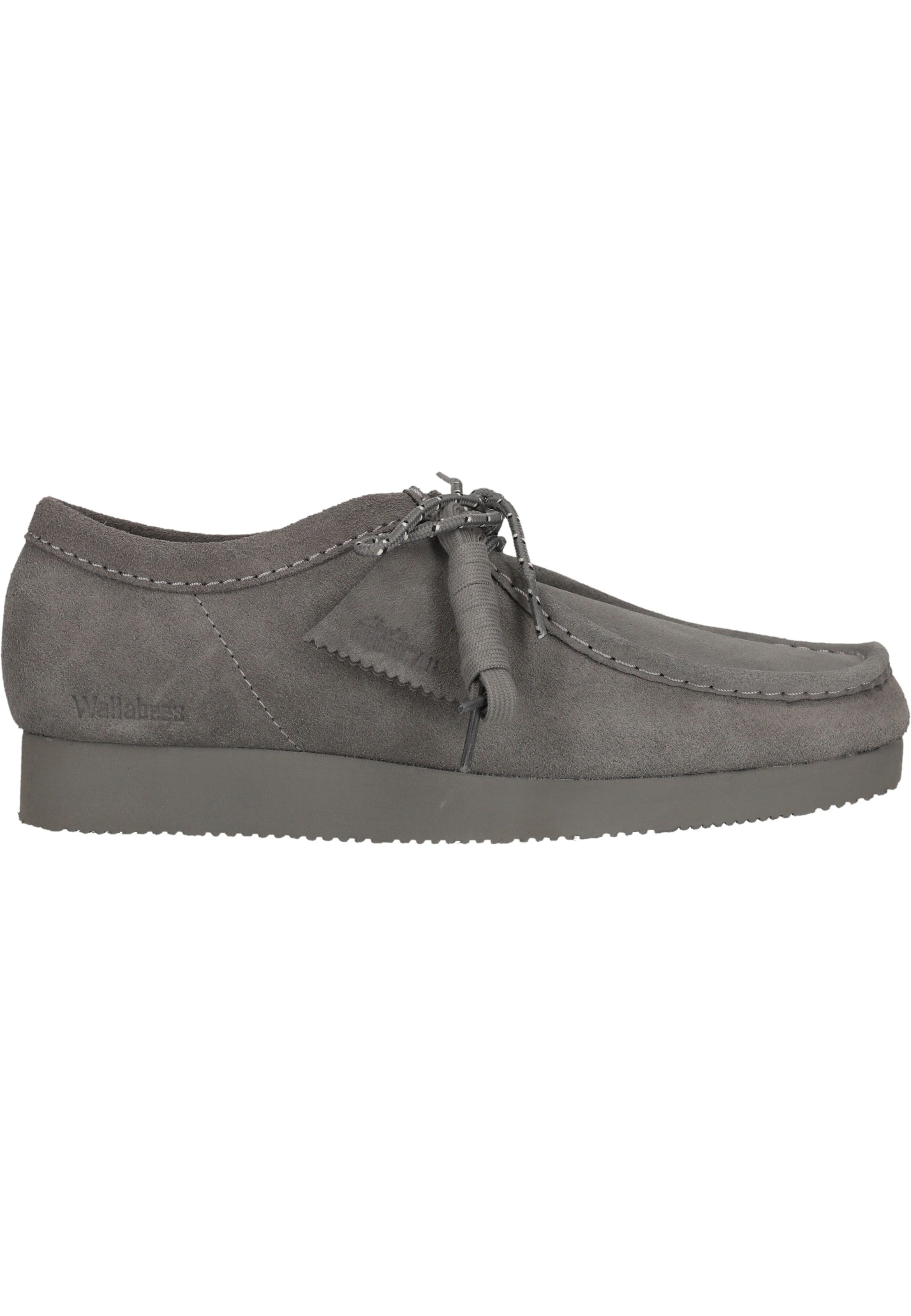 CLARKS Mokassin 'Wallabee Lite' in Grau