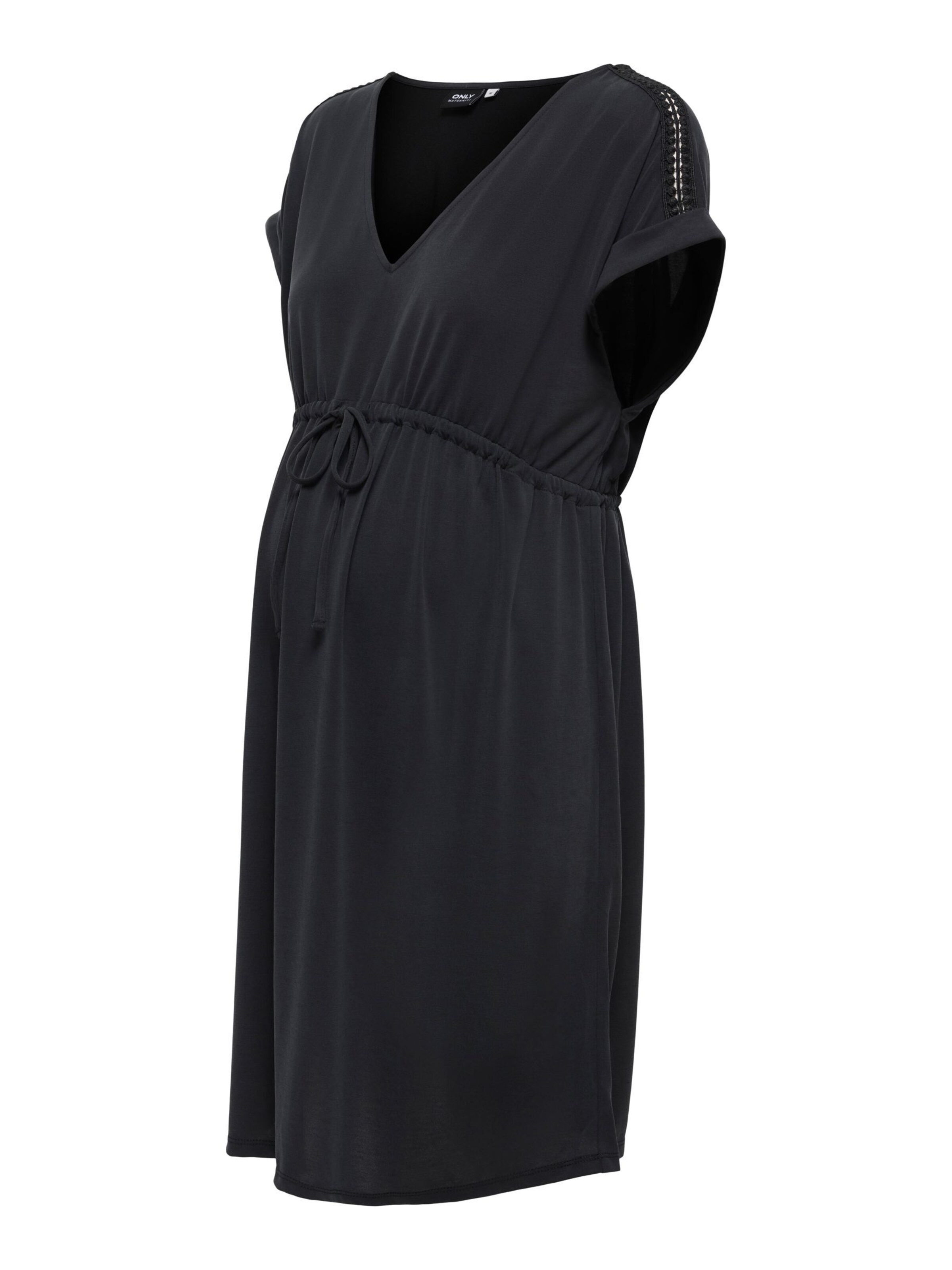 Only Maternity Dress 'OLMFree' in Black: front