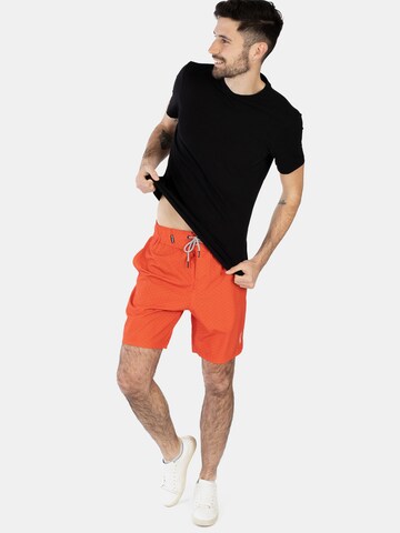 Spyder Sportbadehose in Orange