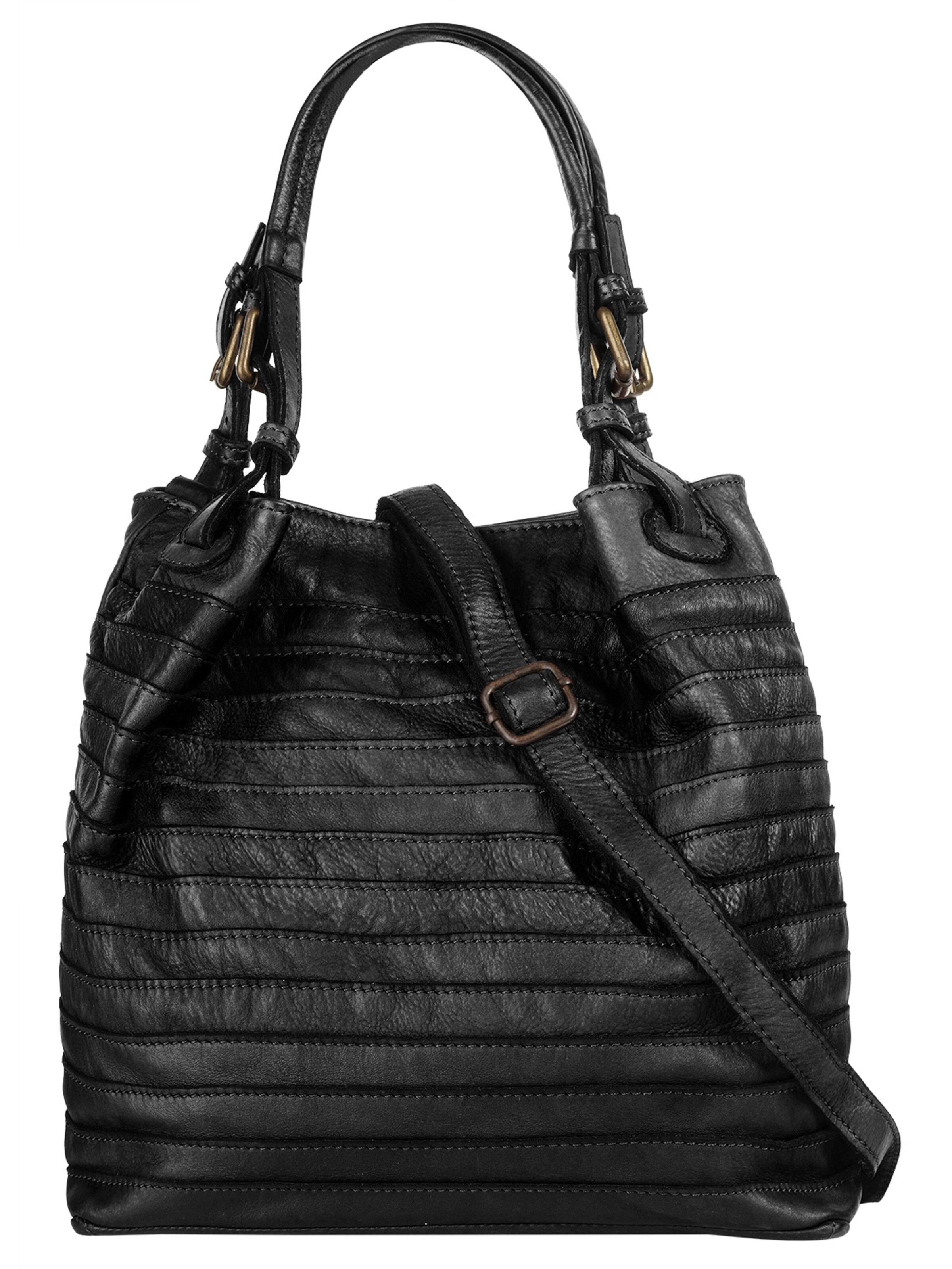 Cabas Samantha Look en noir : devant