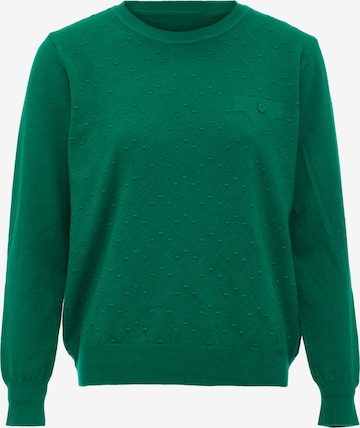 Pull-over LUREA en vert : devant