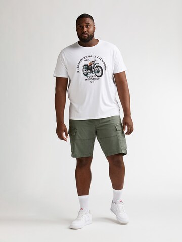 Petrol Industries - Regular Calças cargo em verde