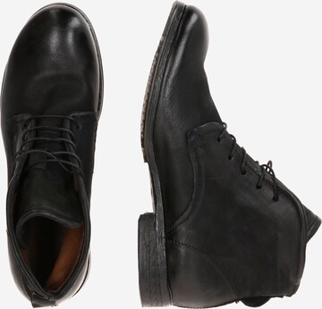 A.S.98 Δετό παπούτσι 'CLASH' σε μαύρο