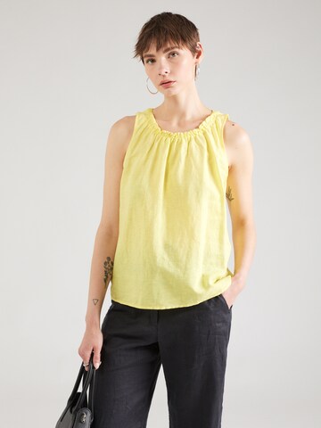 Camicia da donna di ESPRIT in giallo: frontale