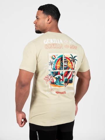 Gorilla Wear Shirt in Beige: front