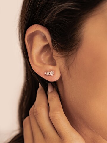 Hey Happiness Ohrringe 'Mini Floral' in Gold