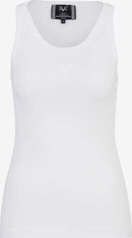 19V69 ITALIA Top 'Benicia' in White: front