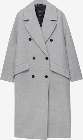 Pull&Bear Between-seasons coat in Grey: front