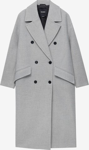 Pull&Bear Between-Seasons Coat in Grey: front