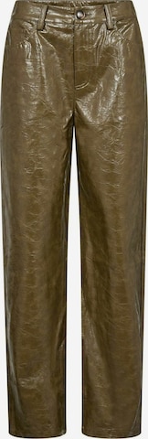 Pantalon ' RichaCC ' co'couture en vert : devant