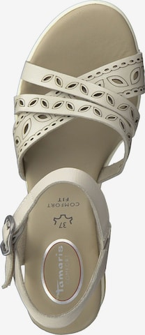 Sandalo di TAMARIS in bianco