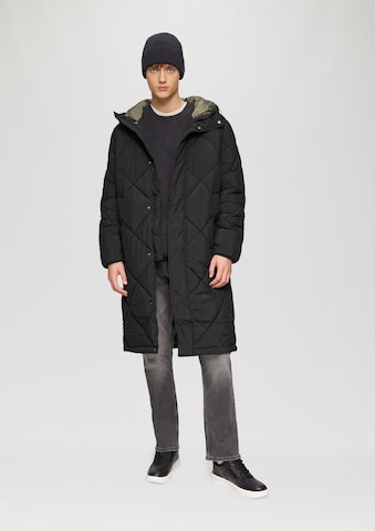 Manteau mi-saison QS en noir