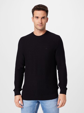 MUSTANG Pullover 'Emil' in Schwarz: predná strana