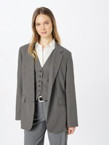 RECC - Blazer en gris: frente