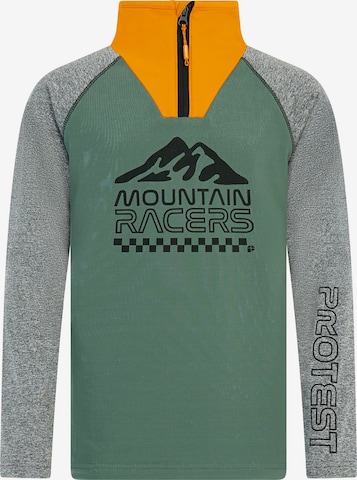 PROTEST Sportsweatshirt 'PRTDelano JR' in Grün: Vorderseite