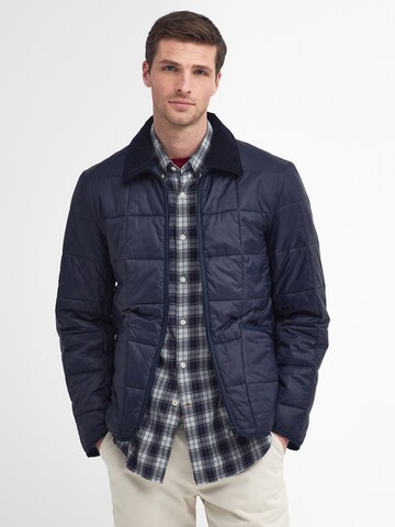 Barbour Tussenjas 'Amble' in Blauw: voorkant