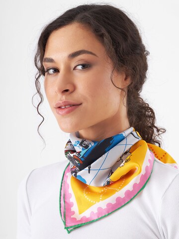 CODELLO Shawl in Yellow: front
