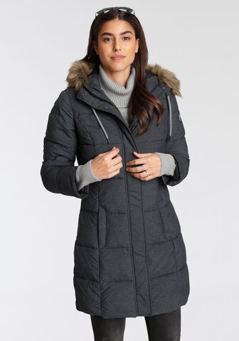 KangaROOS Winter Jacket in Grey: front