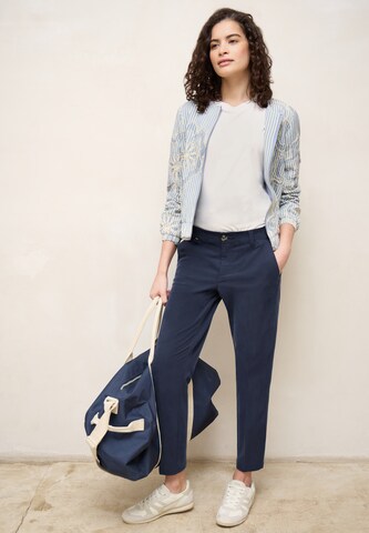 Street One Studio Regular Chino Pants in Blue