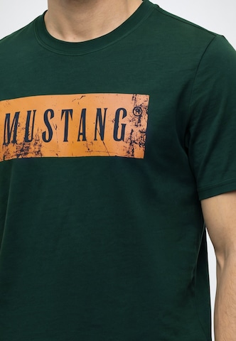 MUSTANG - Camisa 'Austin' em verde