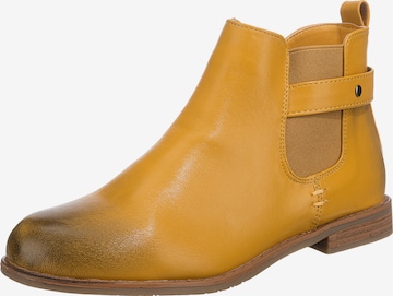ambellis Chelsea Boots in Yellow: front
