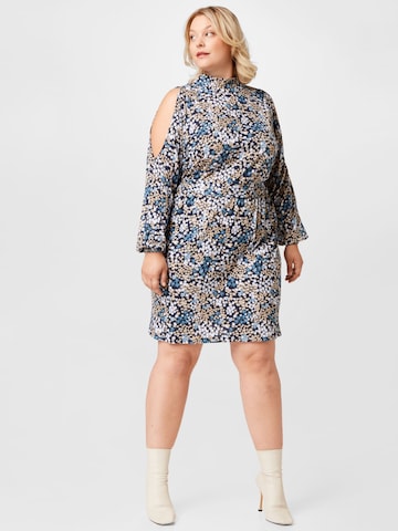 Robe Michael Kors Plus en bleu : devant