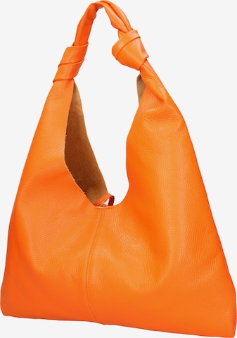 Borsa a spalla di Viola Castellani in arancione