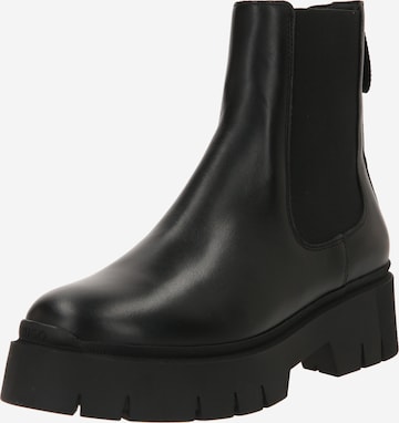 HUGO Red - Botas chelsea 'Kris' em preto: frente