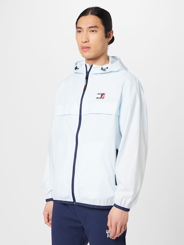 Tommy Jeans Between-Season Jacket 'CHICAGO' in Blue: front