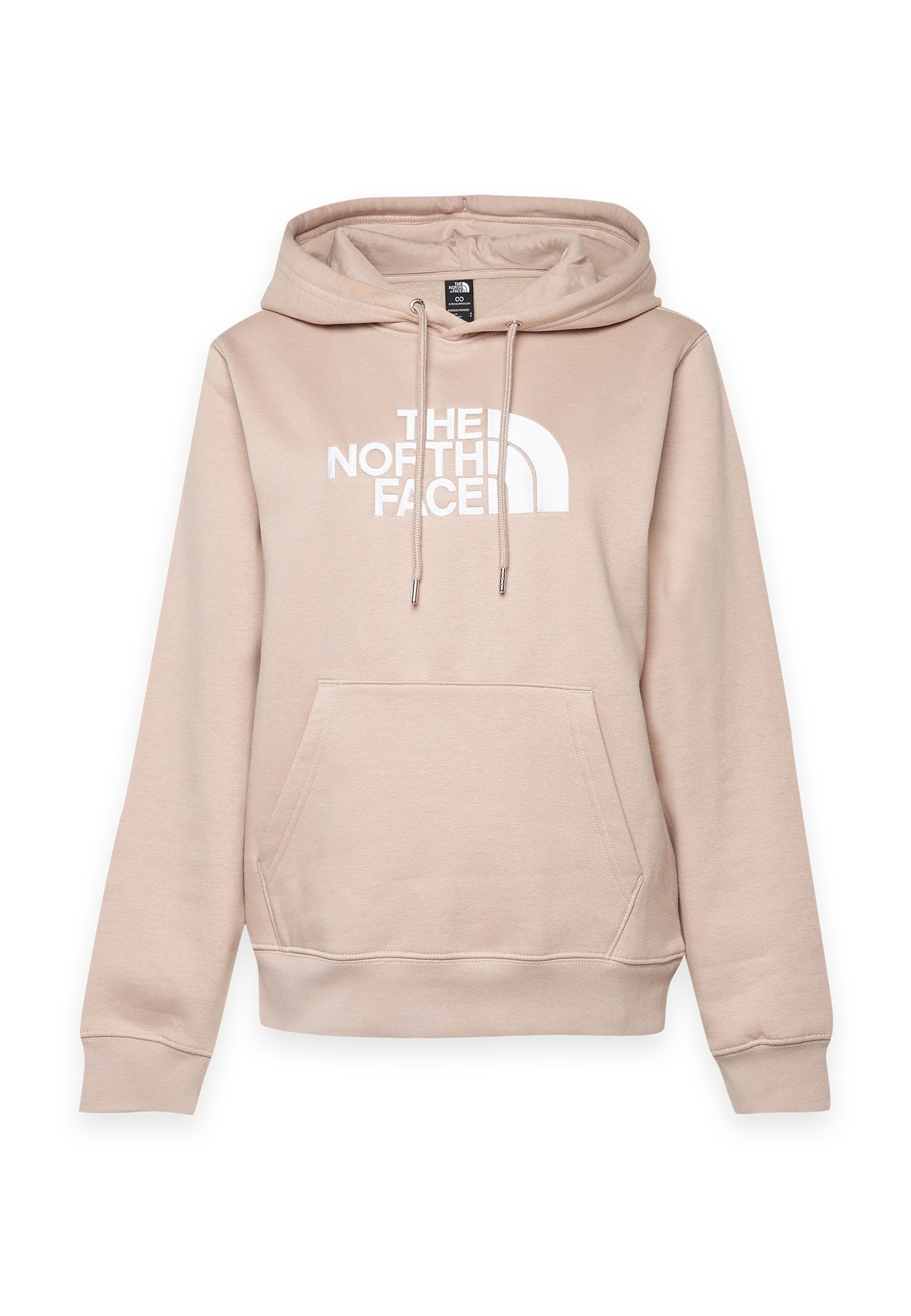 Sweat-shirt 'ESSENTIAL' THE NORTH FACE en beige : devant