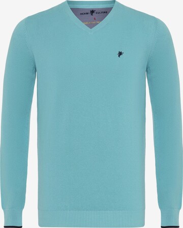DENIM CULTURE Sweater 'Romario' in Blue: front