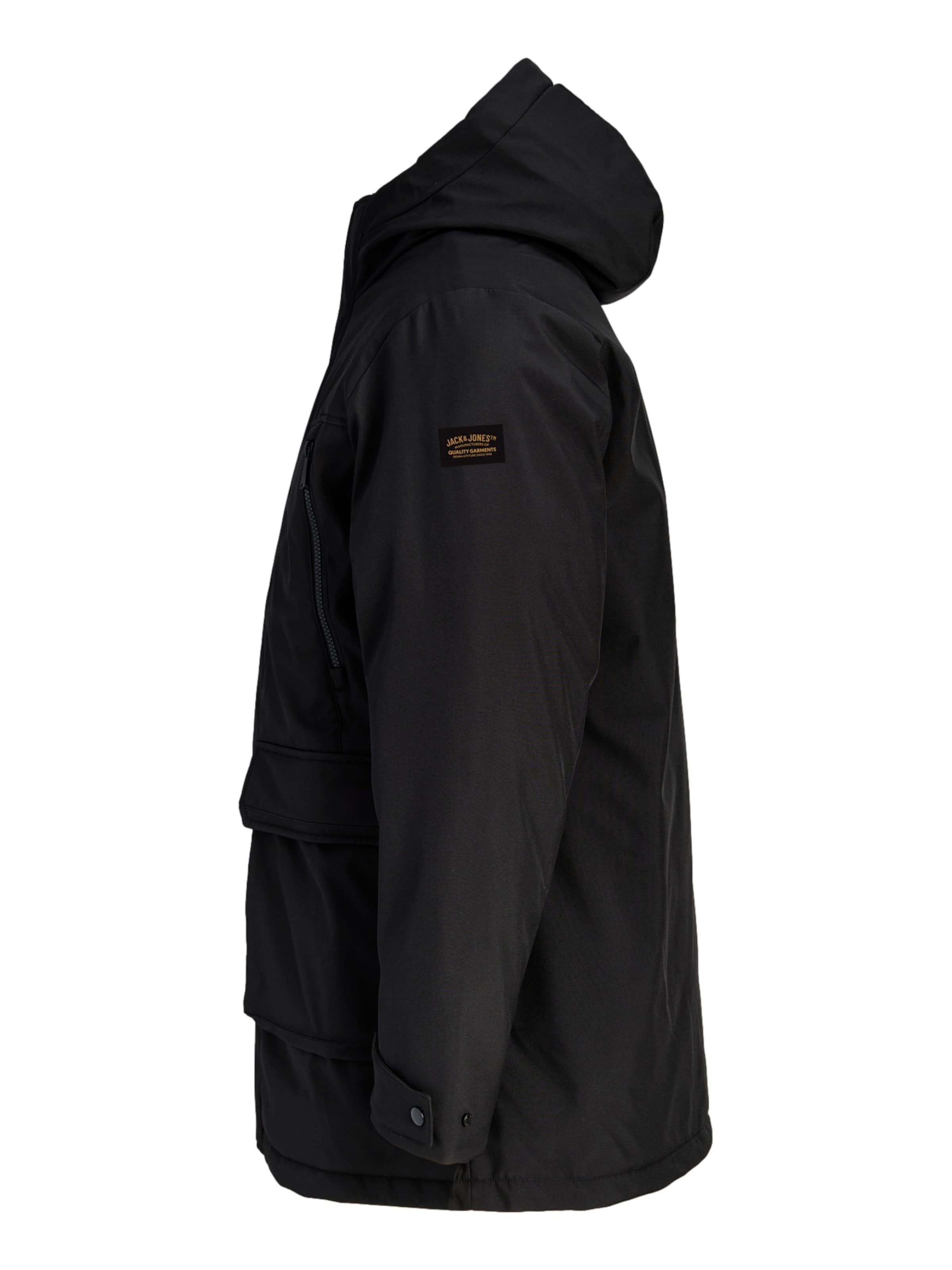 JACK & JONES Přechodová parka 'JJCLARK' – černá