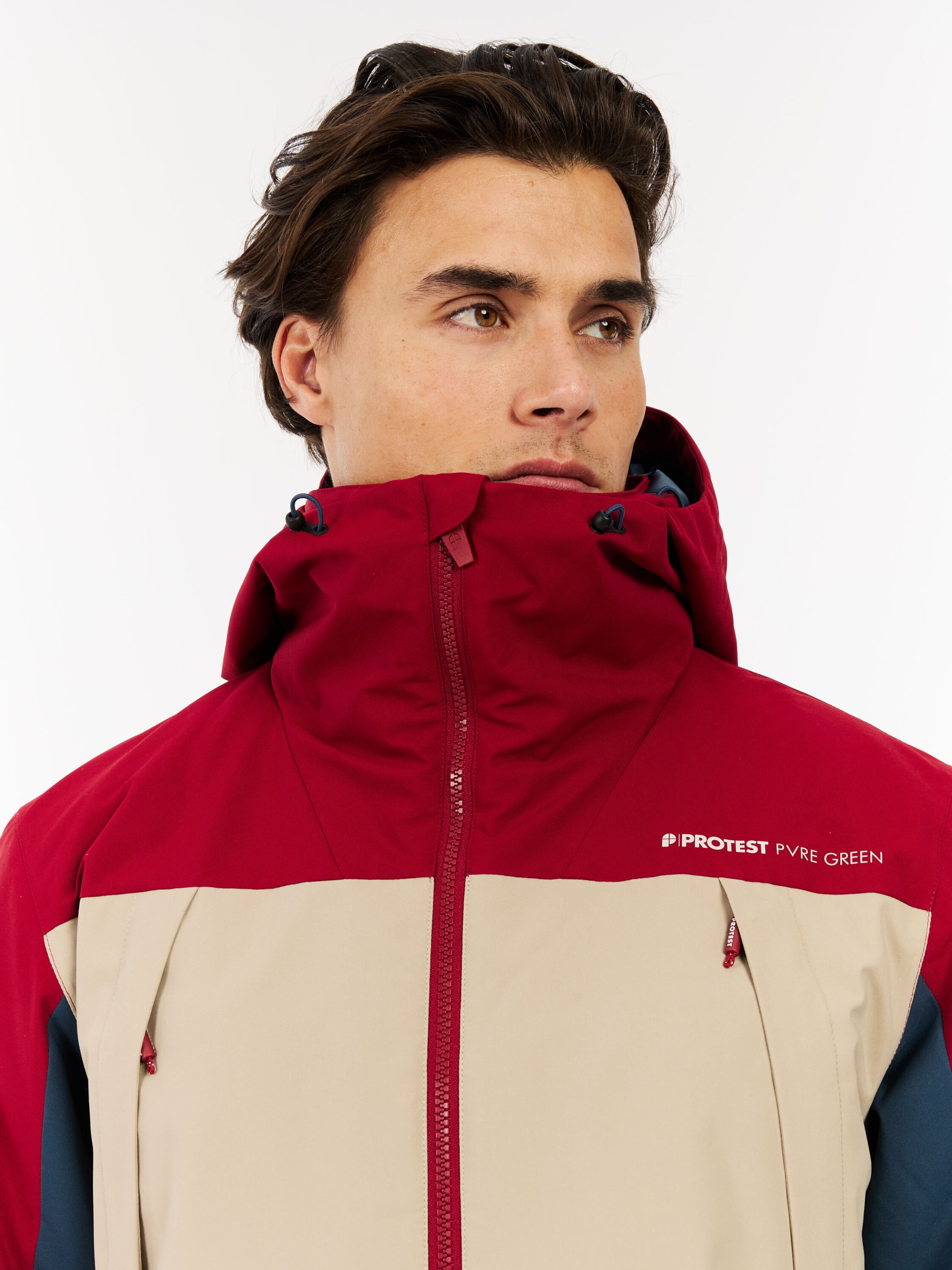 PROTEST Sportjacke 'PRTDunton'‌‌‌‌‌‌‌‌‌‌ in Rot