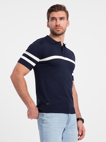Ombre Shirt in Blauw