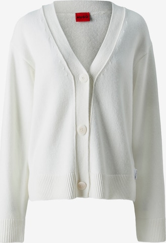 balta HUGO Kardiganas 'Selsar': priekis