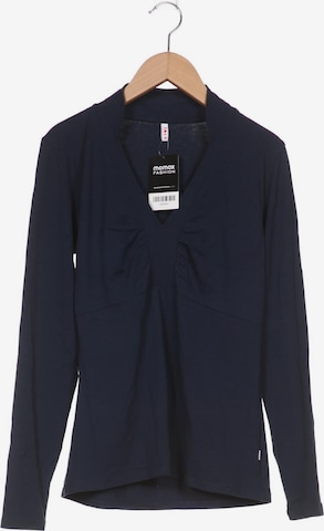 Blutsgeschwister Langarmshirt M in Blau: predná strana