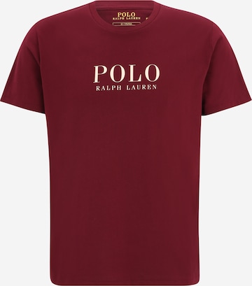 Pyjama court Polo Ralph Lauren en rouge : devant
