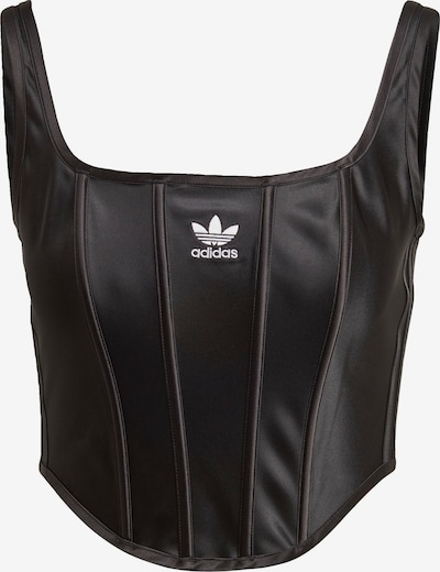 ADIDAS ORIGINALS Haut en noir, Vue avec produit