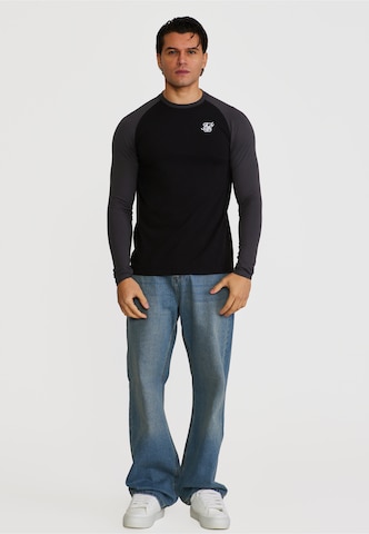 Maglietta di SikSilk in nero