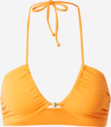 Triangolo Top per bikini di Banana Moon in arancione: frontale
