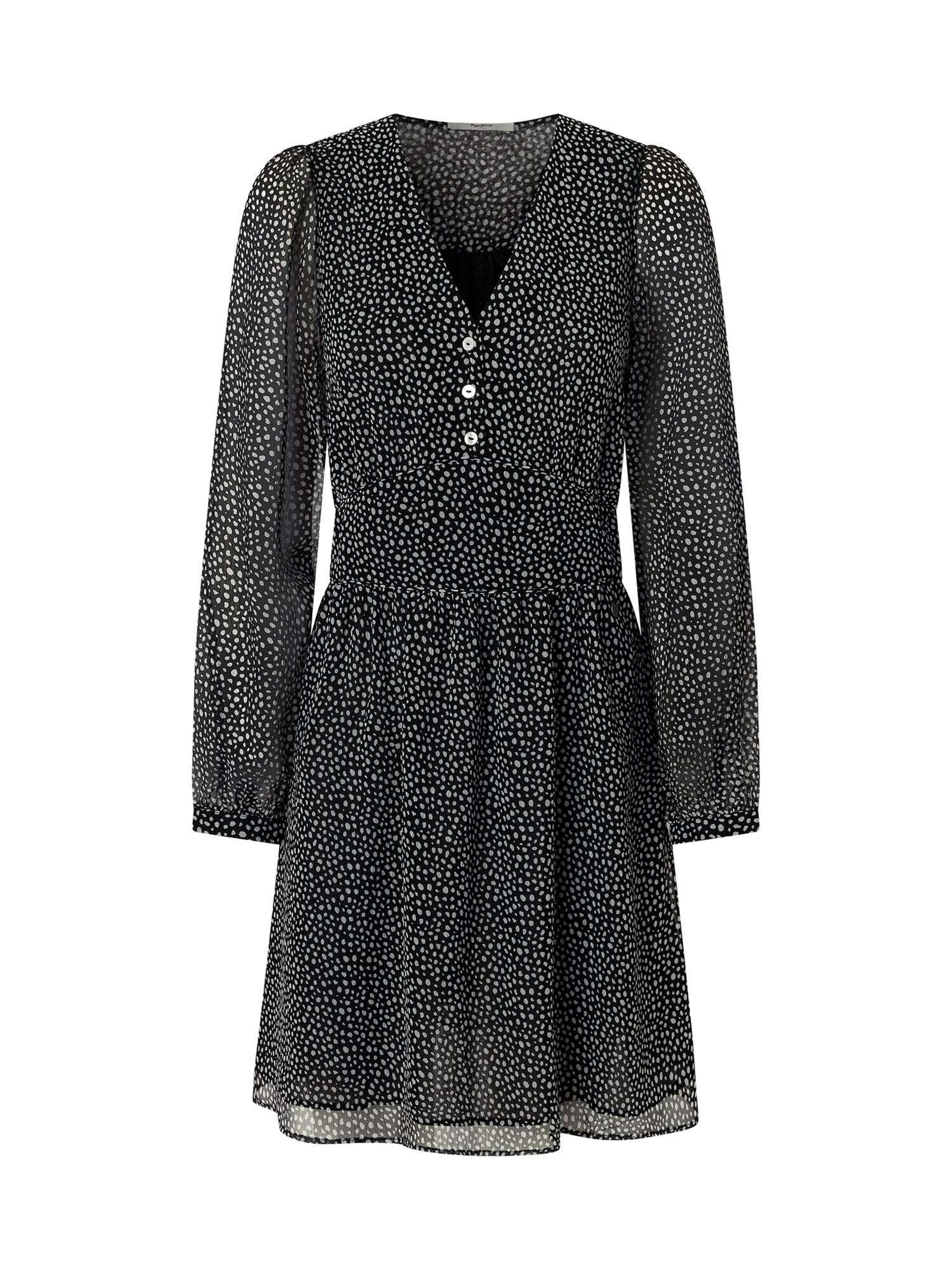 Robe 'Orchid' Pepe Jeans en noir : devant