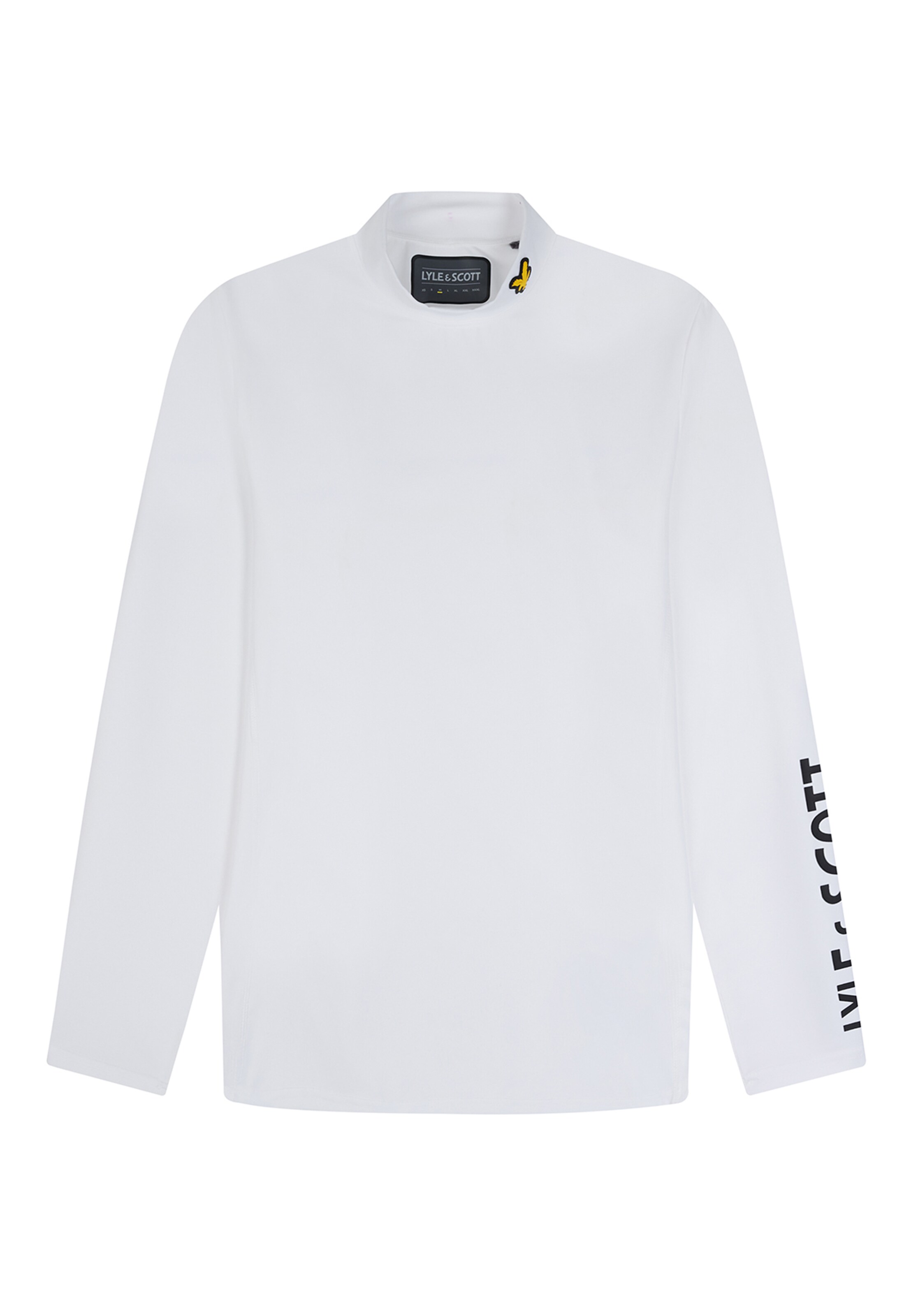 T-Shirt Lyle & Scott en blanc : devant
