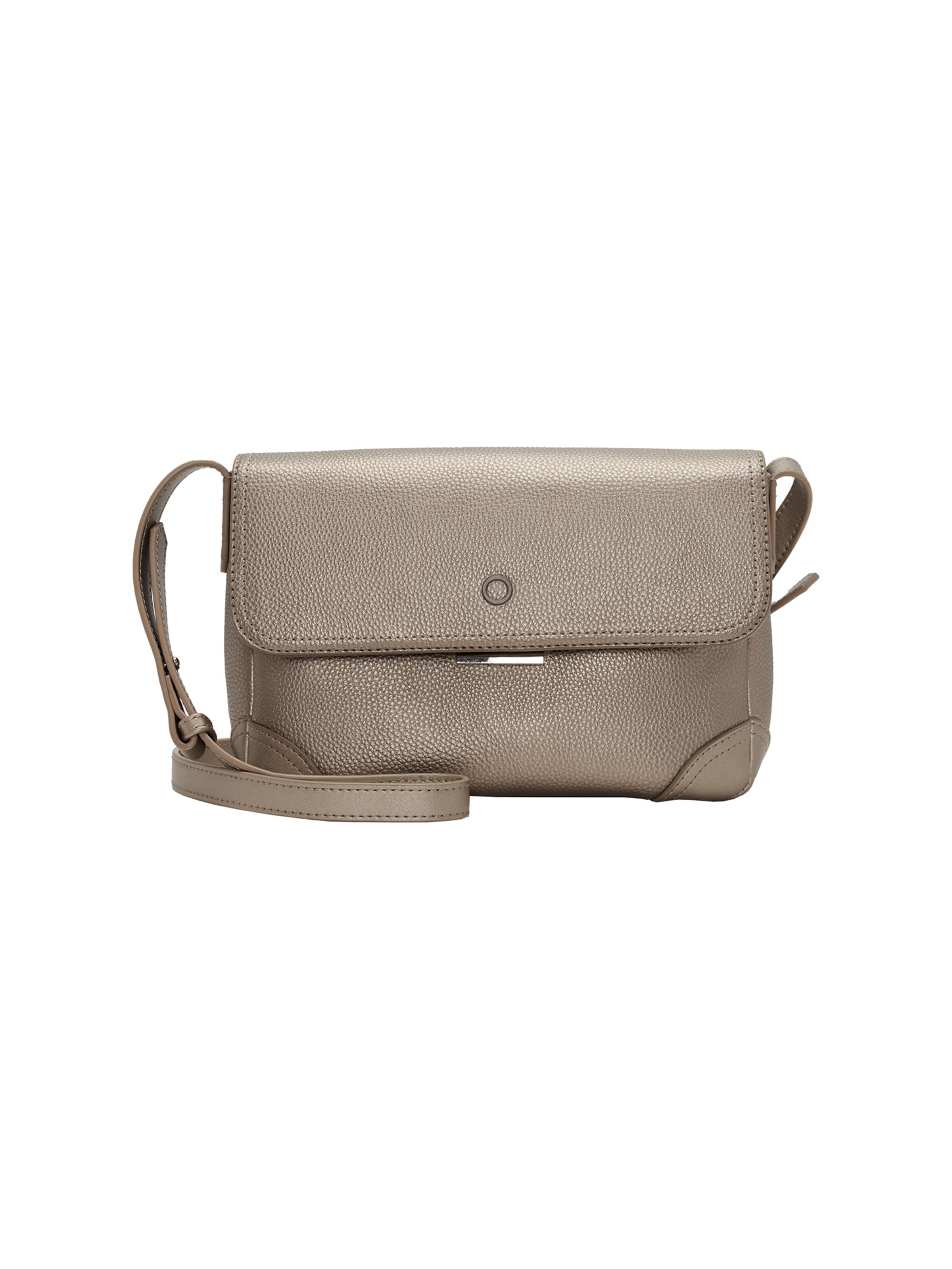 O bag Shoulder Bag in Gold: front