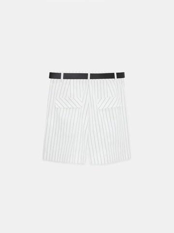 Wide leg Pantaloni di Dilvin in bianco