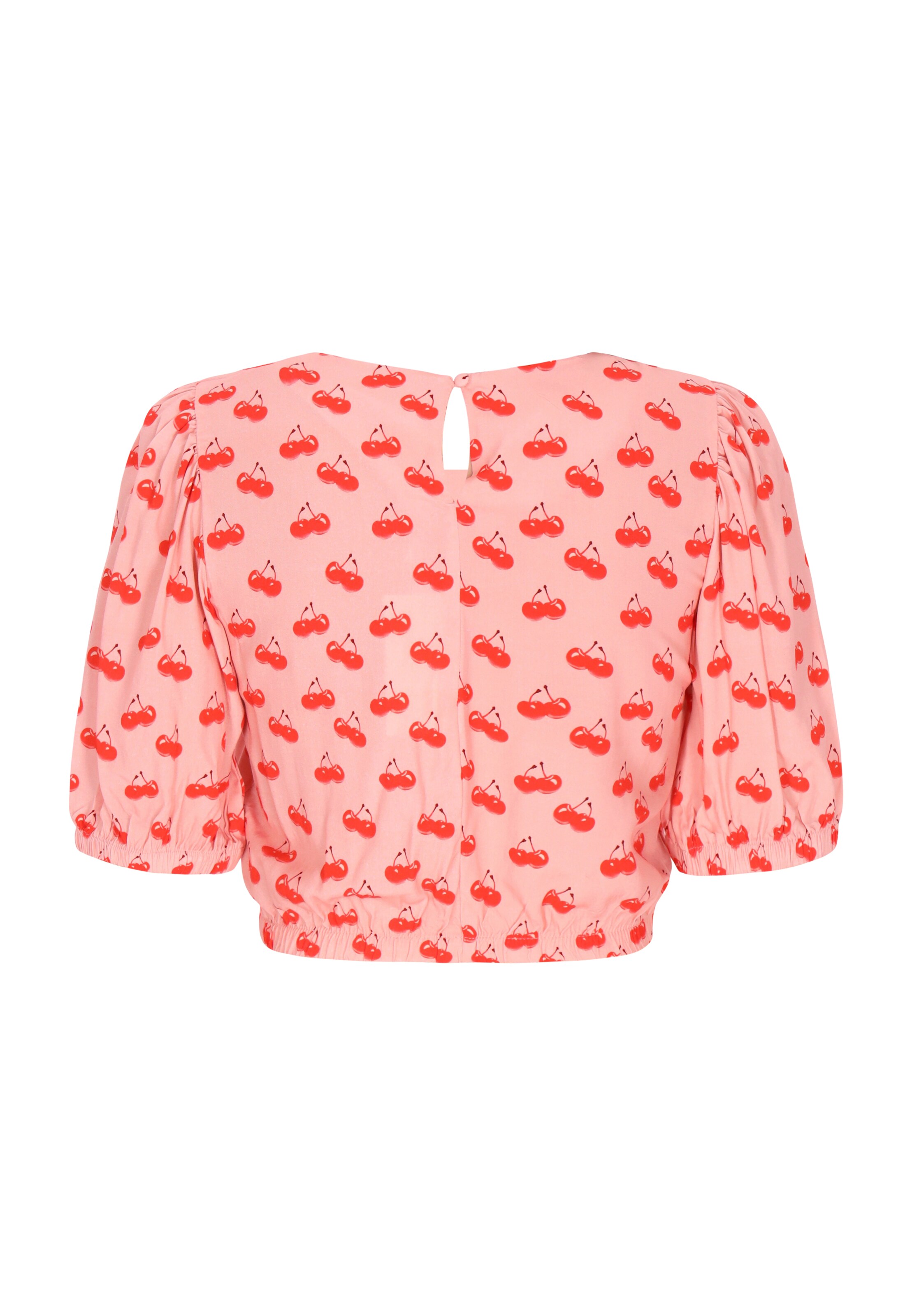 Bluză de la swirly pe portocaliu