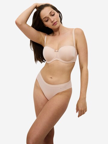 TRIUMPH Bandeau Bra 'Beauty-Full Essential' in Beige