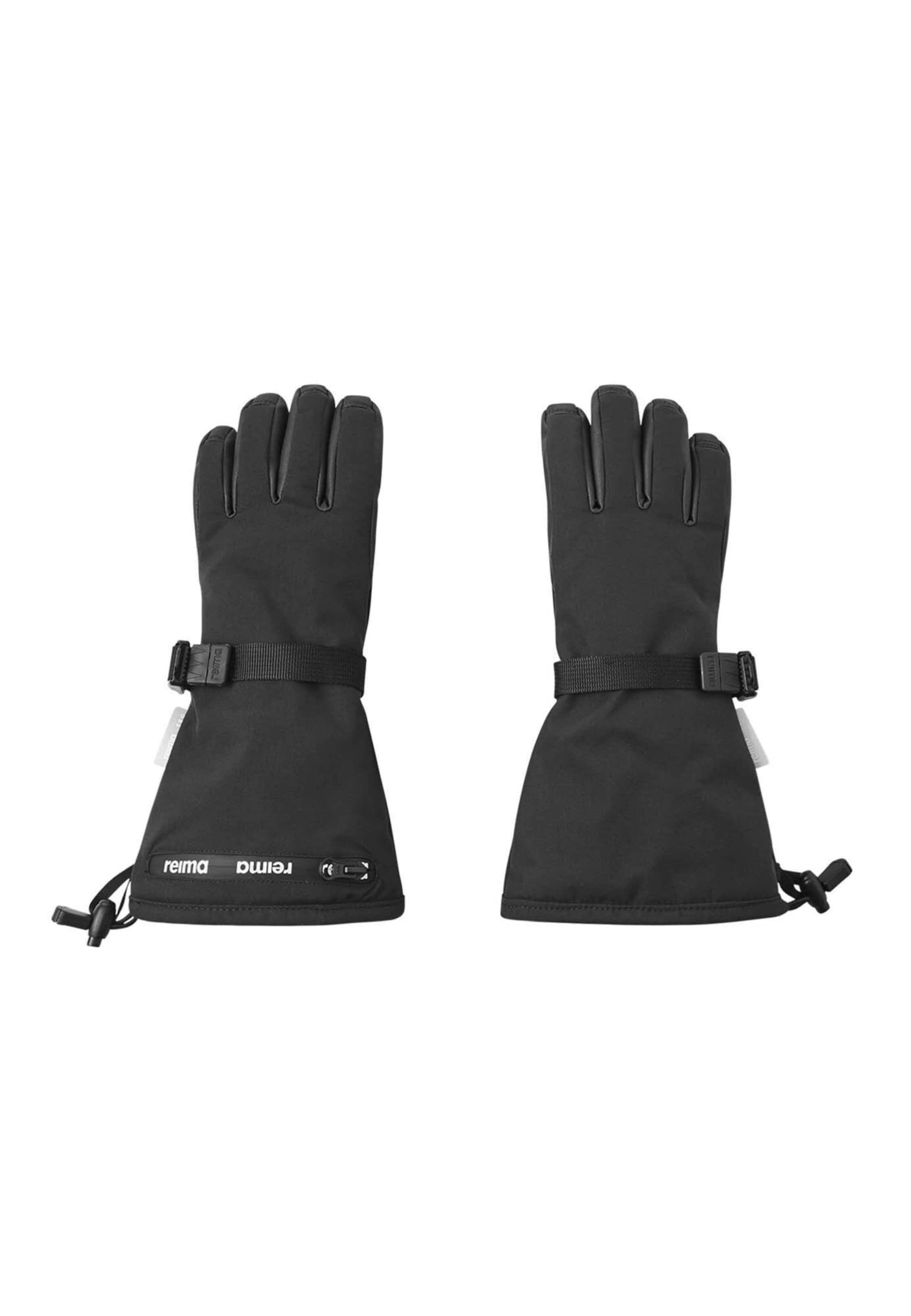 Reima Sporthandschoenen 'Skimba' in Zwart: voorkant