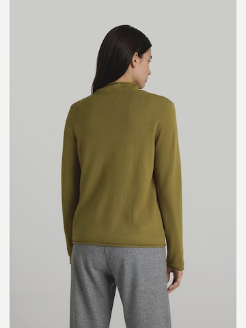MAERZ Muenchen Knit cardigan in Green: back